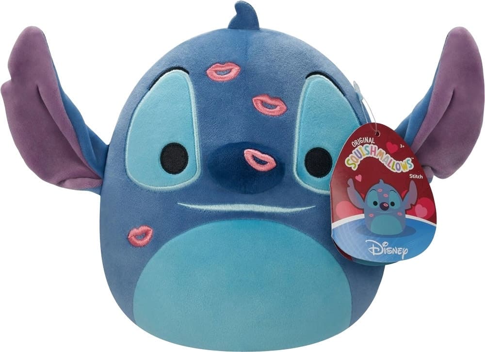 Pelúcia Squishmallow Stitch Kisses 8" Jazwares