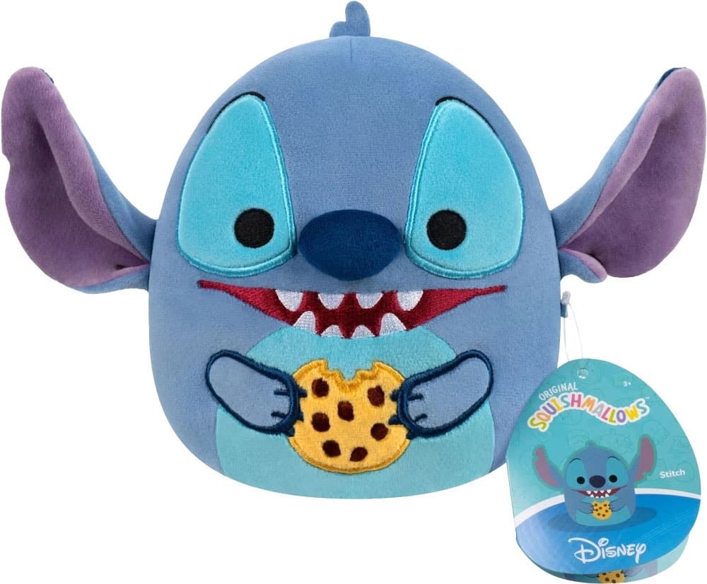 Pelúcia Stitch com Biscoito Squishmallows Jazwares 6.5"