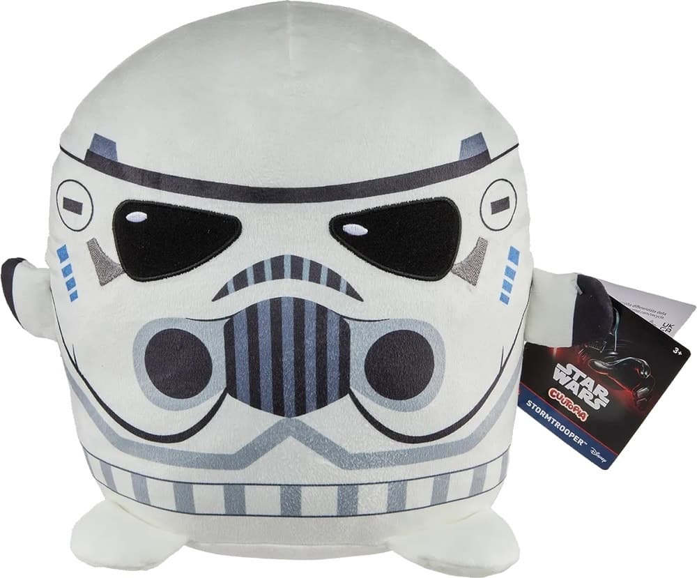 Pelúcia Stormtrooper Star Wars Cuutopia Mattel Hcb69