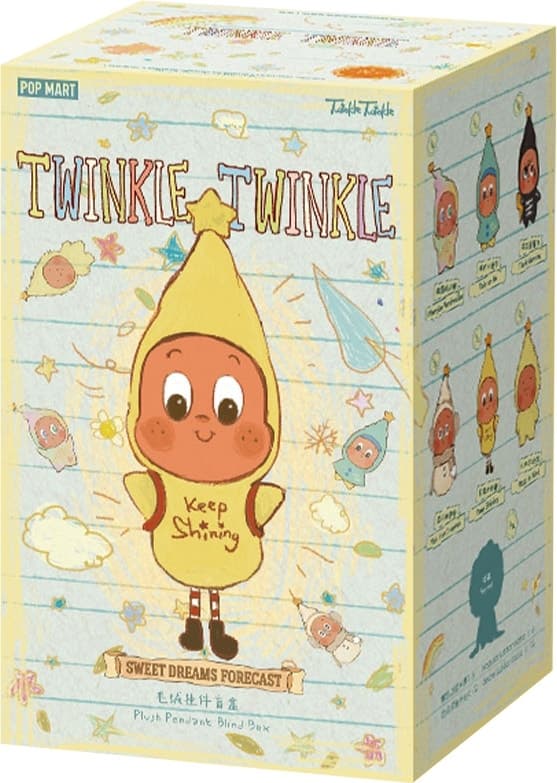 Pelúcia Pop Mart Twinkle Twinkle Sweet Dreams Forecast Blind Box