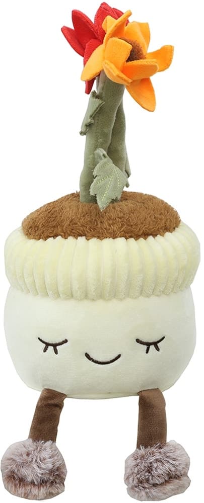 Pelúcia Vaso com Gerberas Greenhouse Jazwares - Rbgh00034