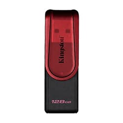 Pendrive Kingston DataTraveler Exodia S 128GB USB 3.2 - Vermelho (KC-U3C128-7TR)