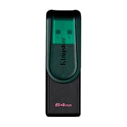 Pendrive Kingston DataTraveler Exodia S 64GB USB 3.2 - Verde (KC-U3C64-7TG)