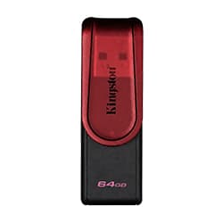 Pendrive Kingston DataTraveler Exodia S 64GB USB 3.2 - Vermelho (KC-U3C64-7TR)
