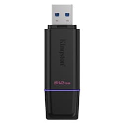 Pendrive Kingston Exodia 512GB USB 3.2 - Preto (DTXG2/512GB)