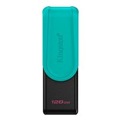 Pendrive Kingston Exodia S 128GB USB 3.2 Preto / Verde