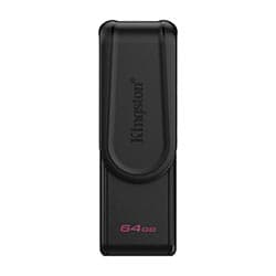 Pendrive Kingston Exodia S 64GB USB 3.2 - Preto (DTXS/64GB)