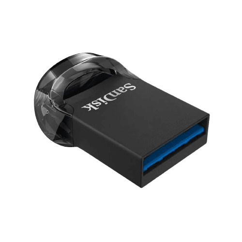 Pendrive SanDisk Ultra Fit Z430 128GB Preto Sdcz430-128G-G46