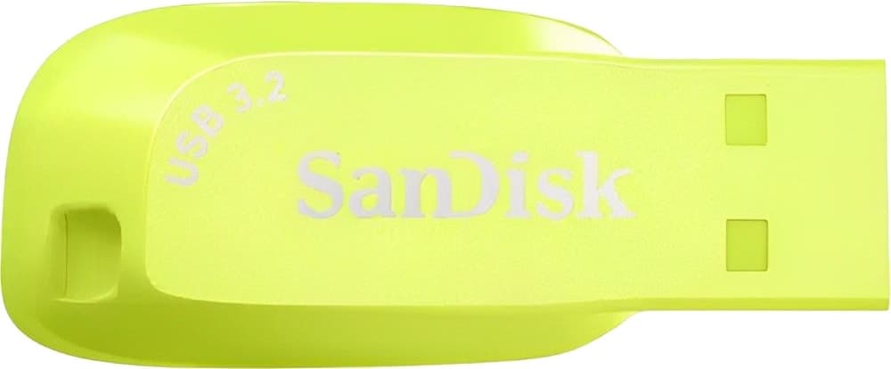 Pendrive SanDisk Ultra Shift USB 3.2 128GB 100MB/s Amarelo