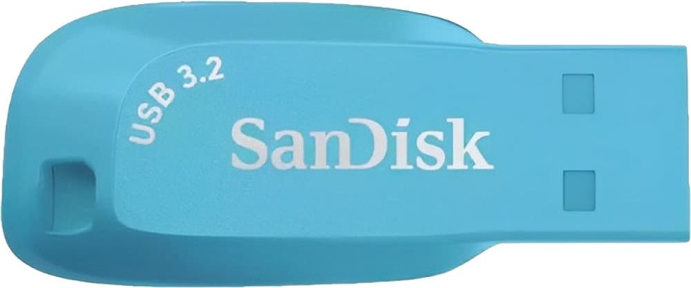 Pendrive SanDisk Ultra Shift USB 3.2 128GB 100MB/s Azul