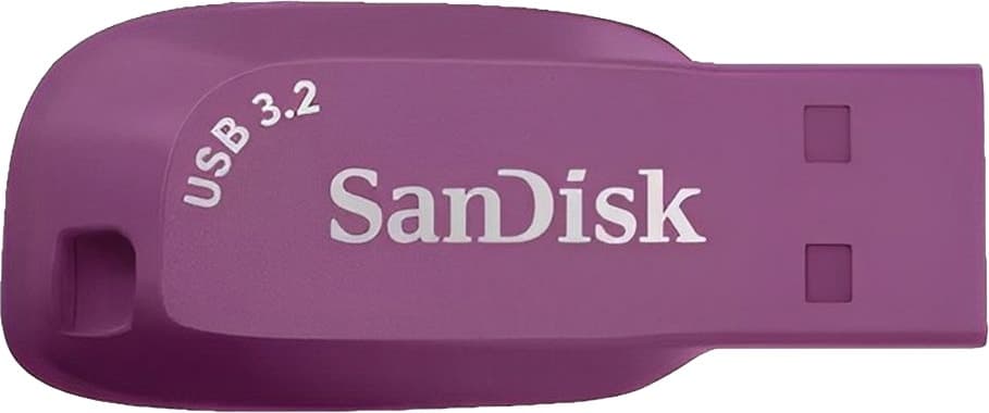 Pendrive SanDisk Ultra Shift USB 3.2 128GB 100MB/s Roxo