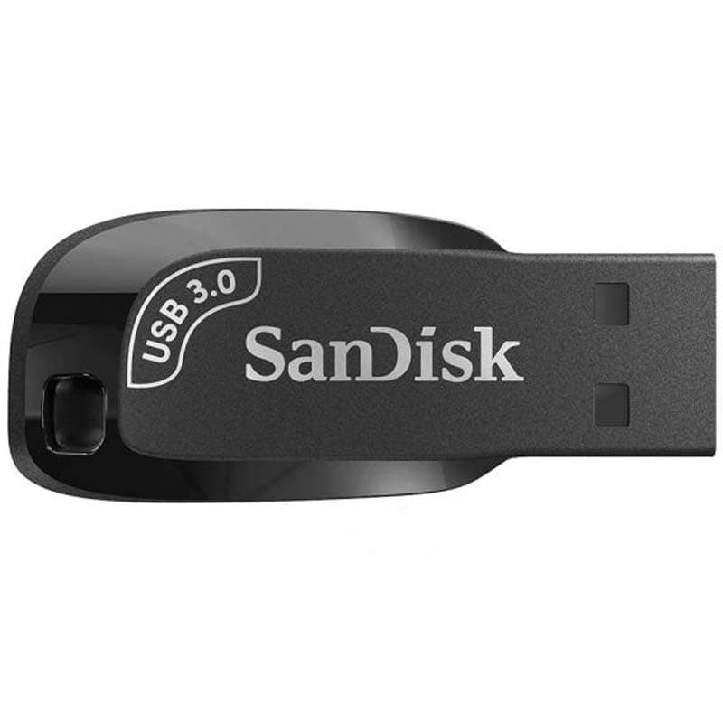 Pendrive SanDisk Ultra Shift Z410 USB 3.0 64GB Preto