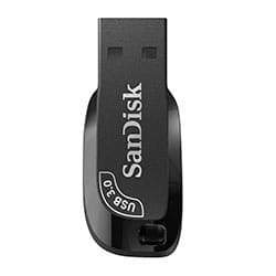Pendrive SanDisk Z410 Ultra Shift 32GB USB 3.0 Preto