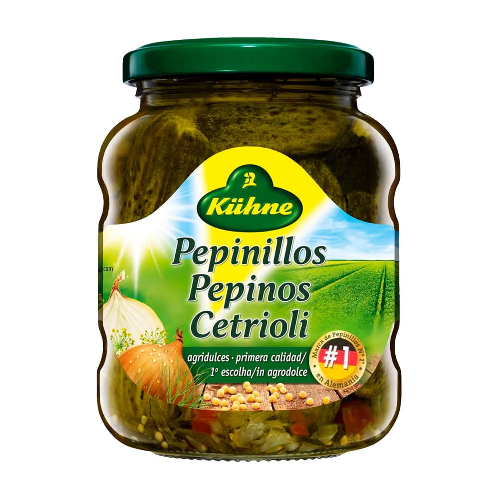 Picles Pepinos Kuhne 670G