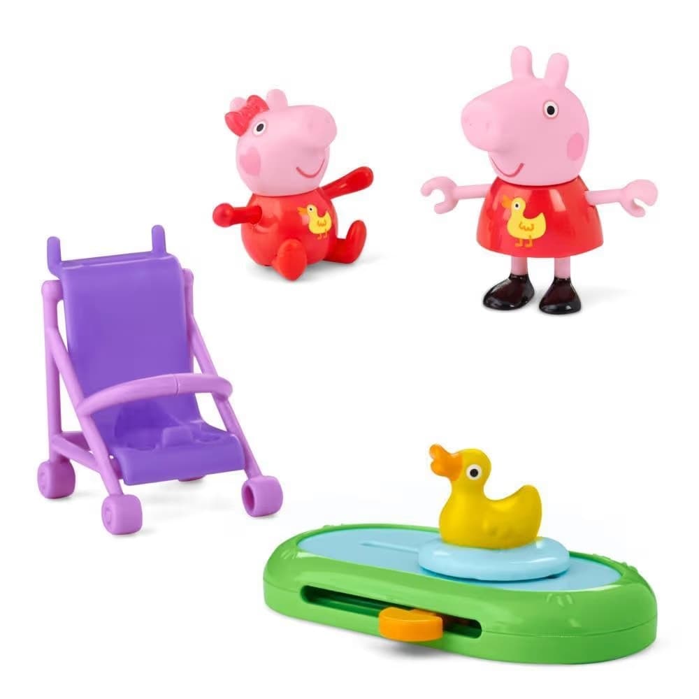 Brinquedo Peppa & Evie's Park Fun Peppa Pig Hasbro G0528