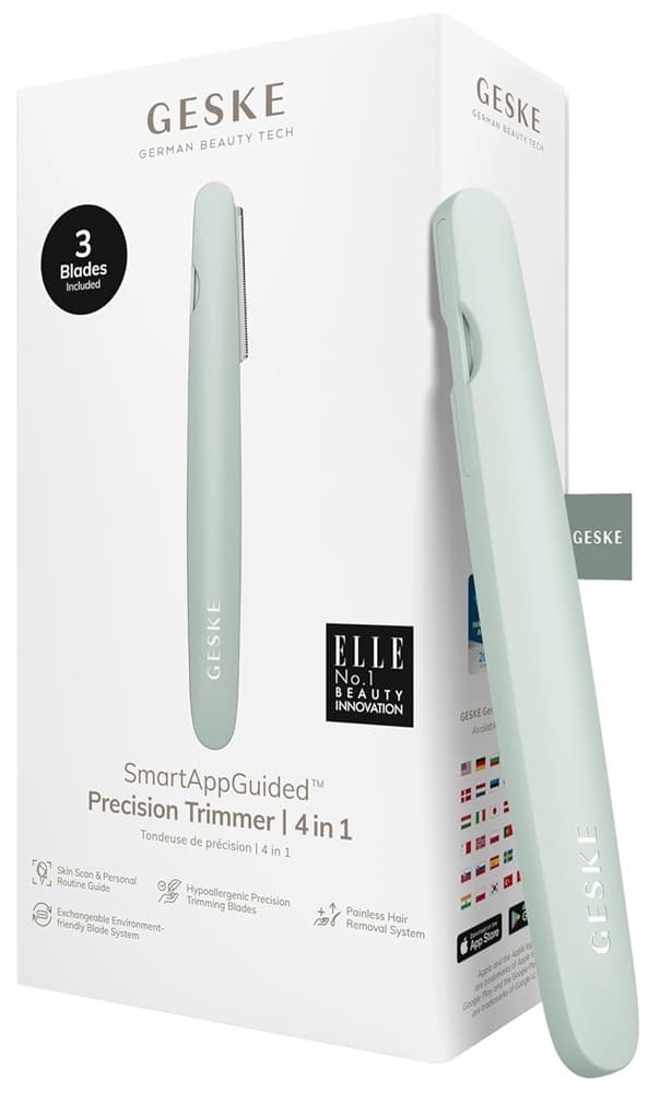 Aparador Geske Precision Trimmer 4 Em 1 - Verde