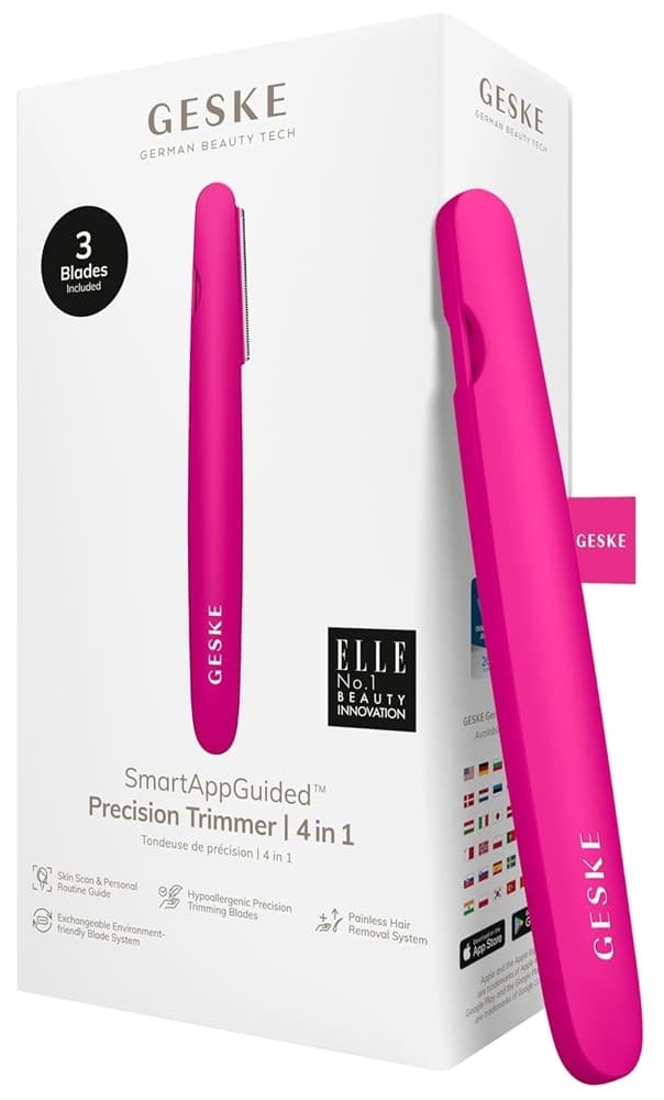 Aparador Geske Precision Trimmer 4 Em 1 - Magenta