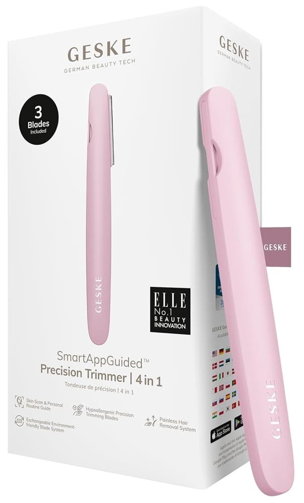 Aparador Geske Precision Trimmer 4 Em 1 - Rosa