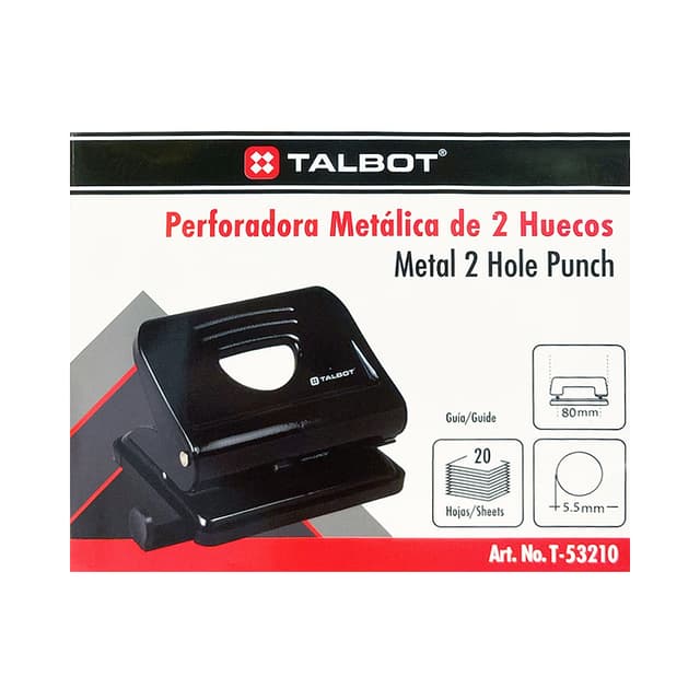 Perfuradora Metálica Talbot T-53210