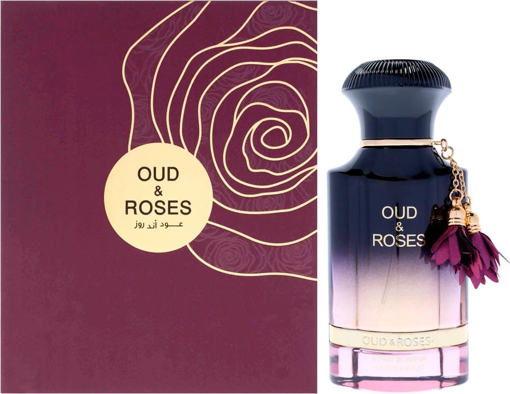 Perfume Ahmed Al Maghribi Oud And Roses Eau de Parfum 60ml - Unissex