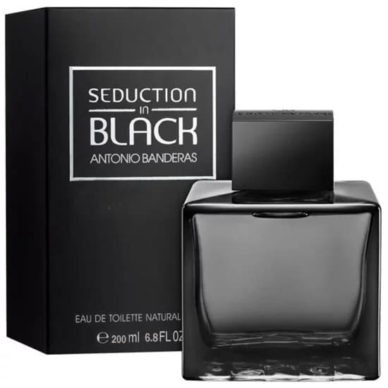 Perfume Antonio Banderas Seduction In Black EDT 200ml