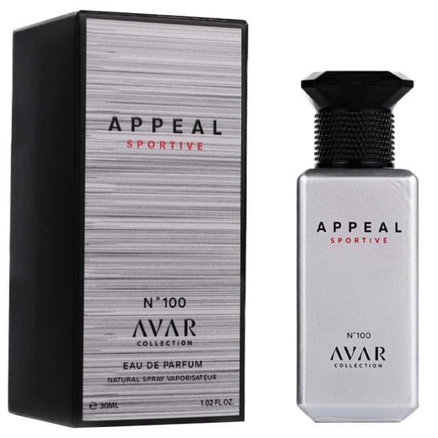 Perfume Avar Collection N° 100 Appeal Sportive EDP 30ml