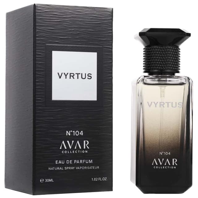 Perfume Avar Collection N° 104 Vyrtus EDP 30ml