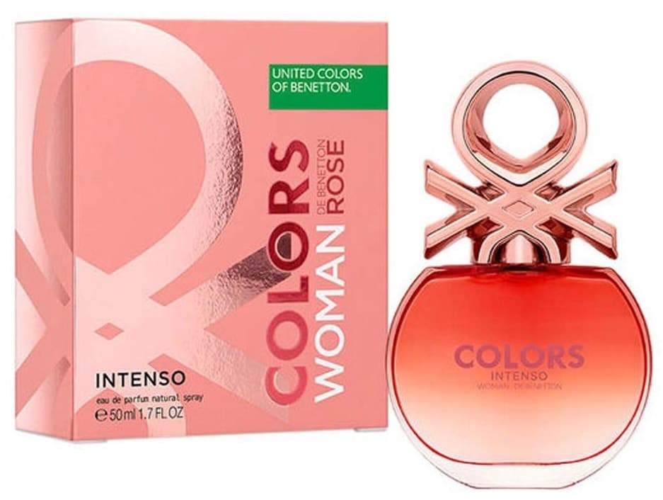 Perfume Benetton Colors Rose Intenso EDT 50ml Feminino