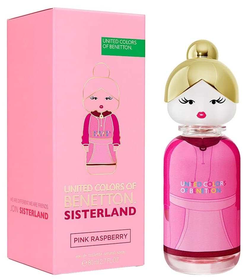 Perfume Benetton United Colors Sisterland Pink Raspberry EDT 80ml - Feminino