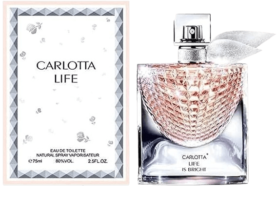 Perfume Carlotta Life Is Bright Eau de Toilette 75ml