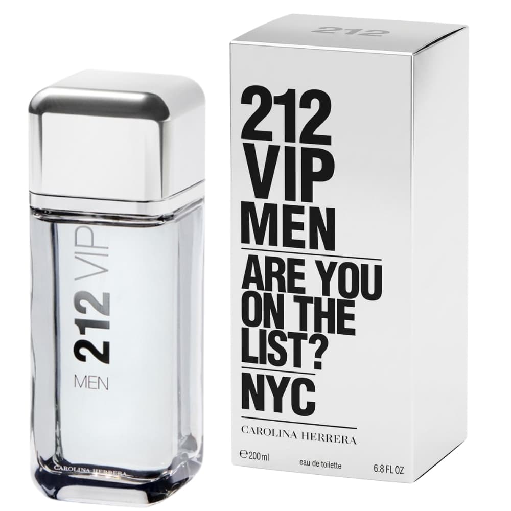 Perfume Carolina Herrera 212 Vip Men Eau de Toilette 200ml