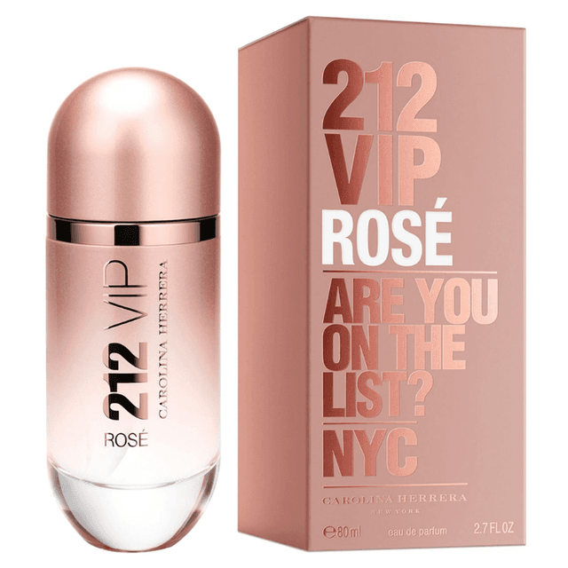 Perfume Carolina Herrera 212 Vip Rose Eau de Parfum 80ml