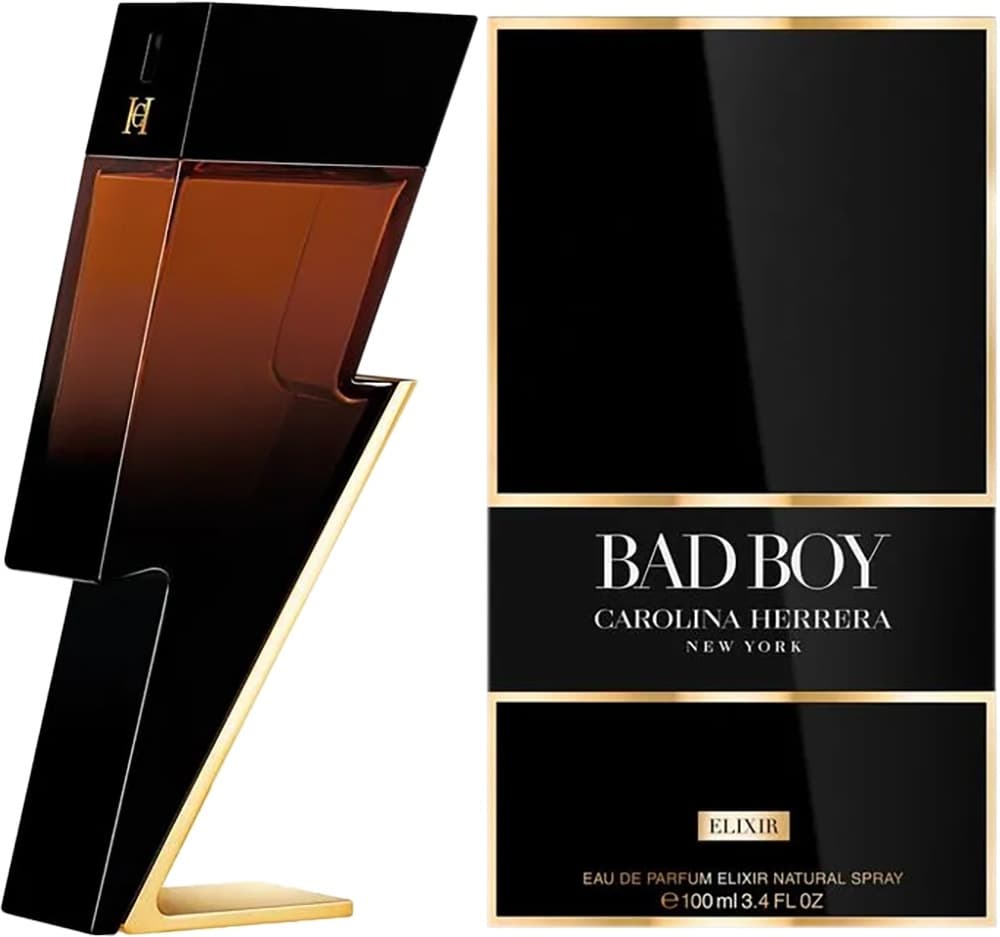 Perfume Carolina Herrera Bad Boy Elixir EDT 100ml - Masculino