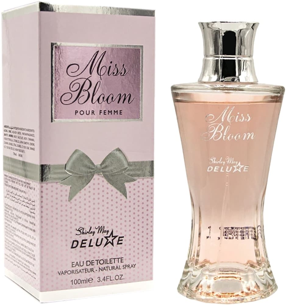Perfume Deluxe Miss Bloom Pour Femme Eau de Toilette 100ml - Feminino