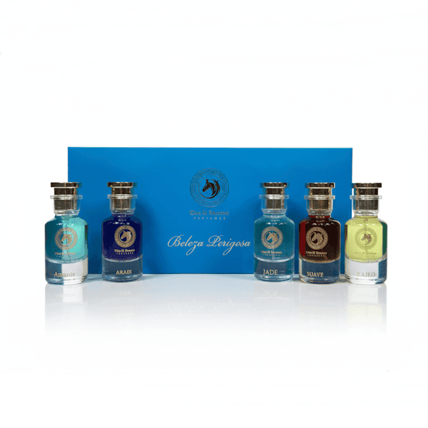 Perfume Thoq Al Hawamer Beleza Perigosa EDP 50ml Kit com 5 Peças