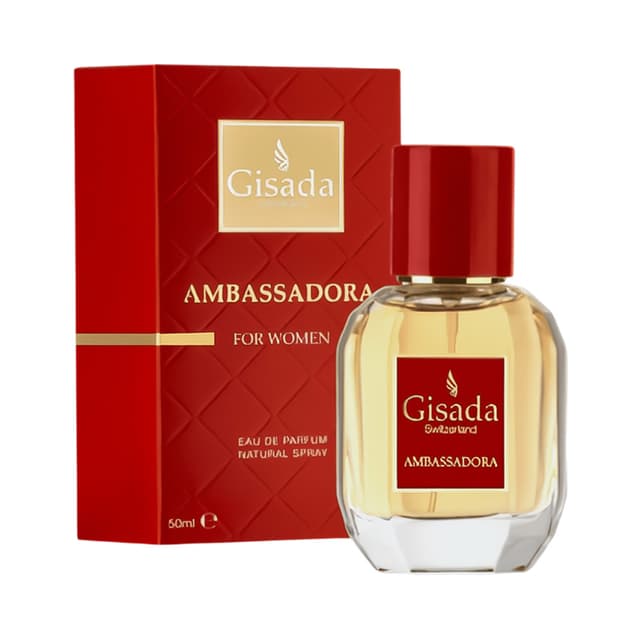 Perfume Gisada Switzerland Ambassador Red Eau de Parfum 50ml
