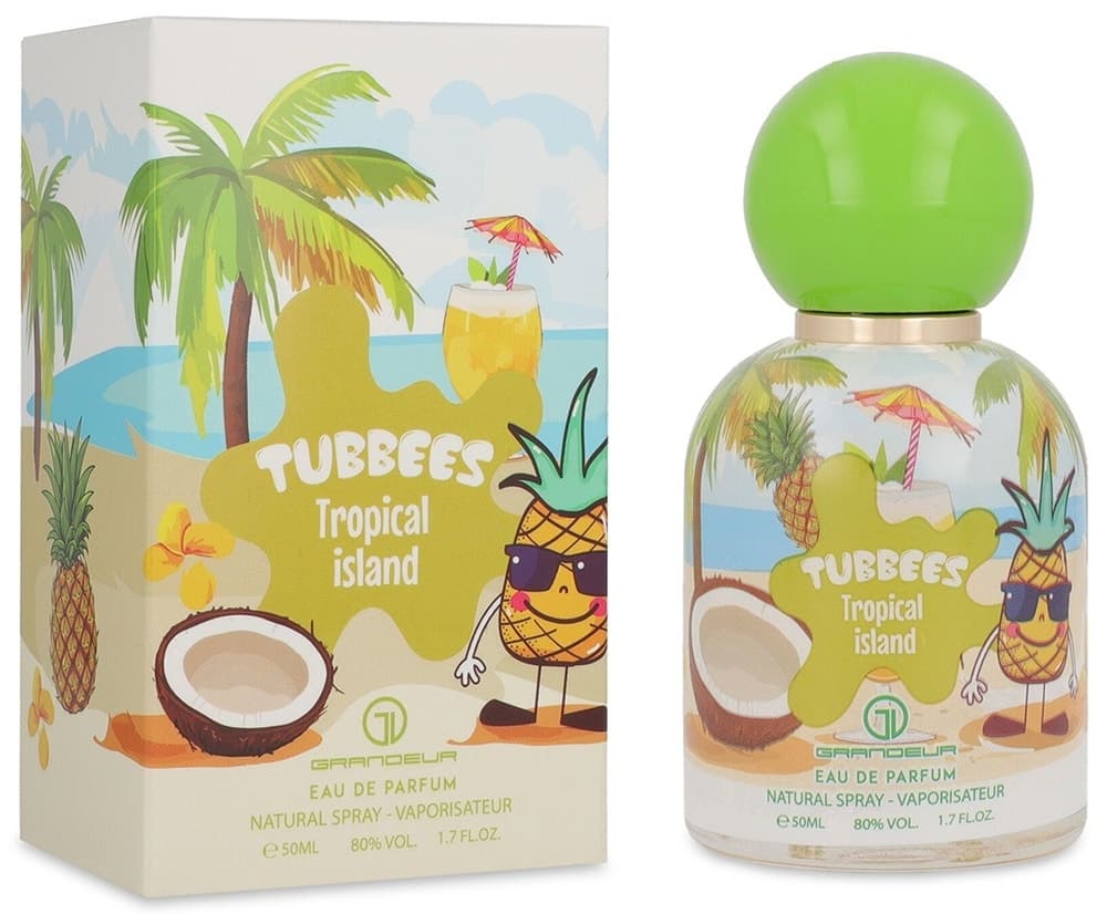 Perfume Grandeur Elite Tubbees Tropical Island Eau de Parfum 50ml Unissex