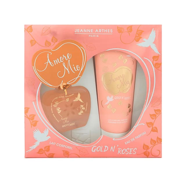 Kit Jeanne Arthes Amore Mio Gold N' Roses Eau de Parfum 100ml + Loção Corporal 100ml