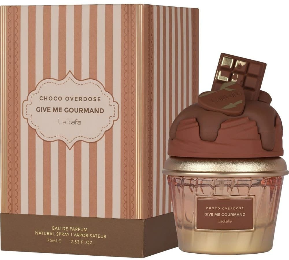 Perfume Lattafa Give Me Gourmand Choco Overdose Eau de Parfum 75ml Feminino