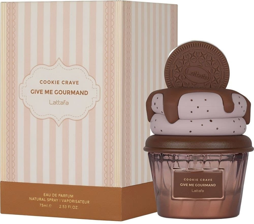 Perfume Lattafa Give Me Gourmand Cookie Crave Eau de Parfum 75ml Feminino