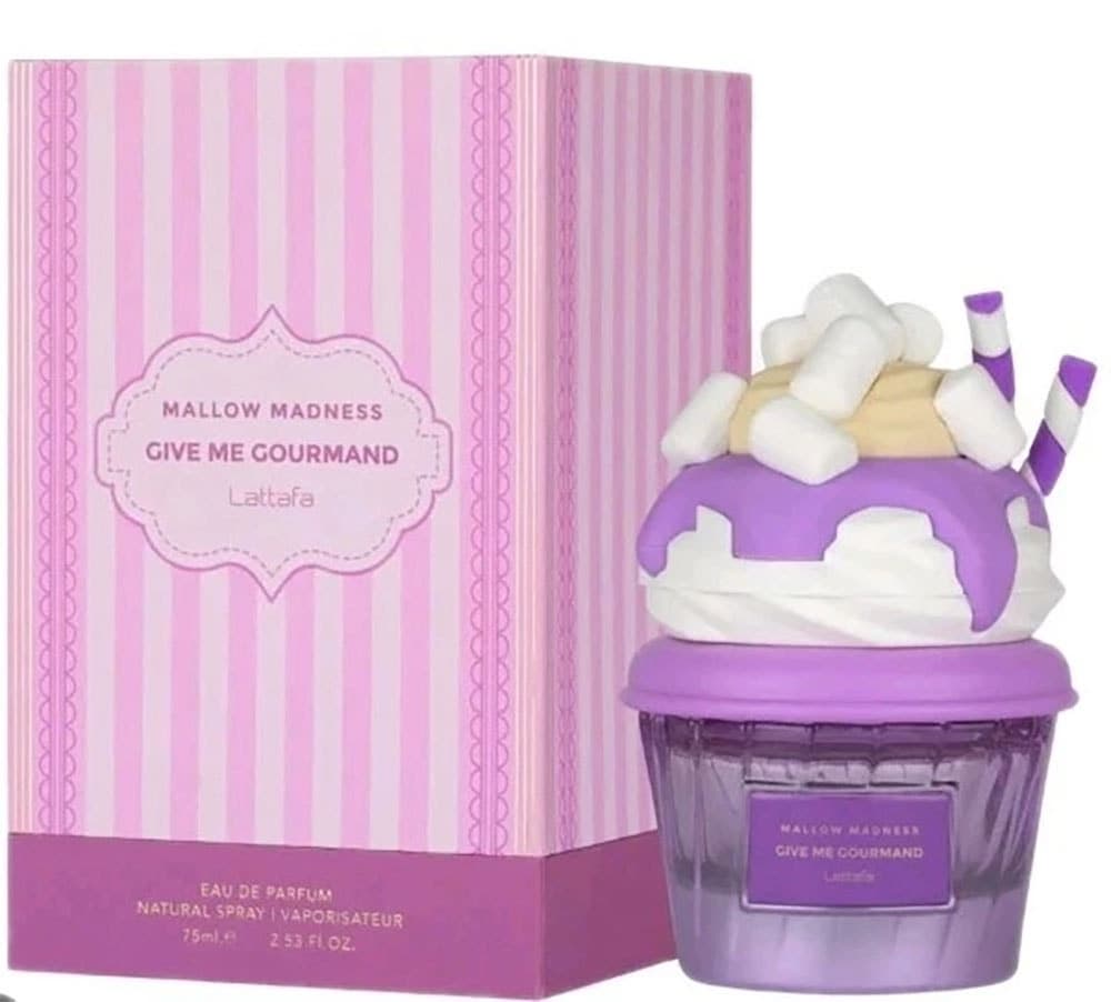 Perfume Lattafa Give Me Gourmand Mallow Madness EDP 75ml Feminino