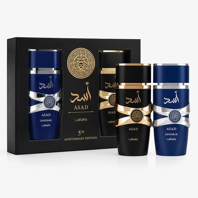 Kit Lattafa Asad & Asad Zanzibar Limited Edition 100ml