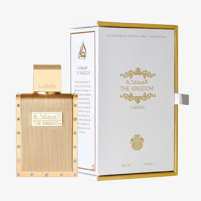 Perfume Lattafa Branco The Kingdom Eau de Parfum 100ml