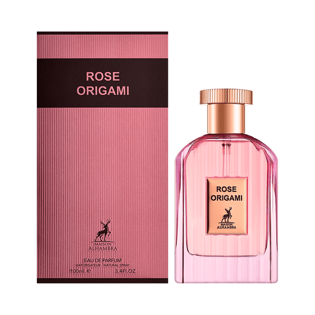 Perfume Maison Alhambra Rose Origami Eau de Parfum 100ml