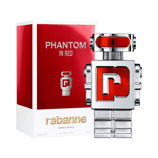 Perfume Rabanne Phantom In Red Parfum Elixir 100ml
