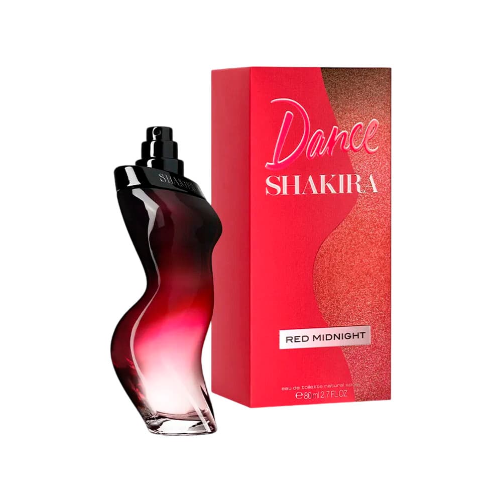 Perfume Shakira Dance Red Midnight Eau de Toilette 80ml