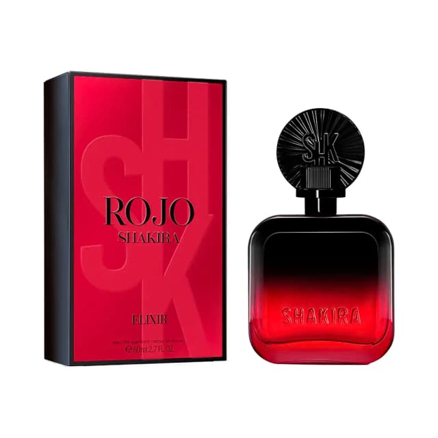 Perfume Shakira Rojo Elixir Eau de Parfum 80ml