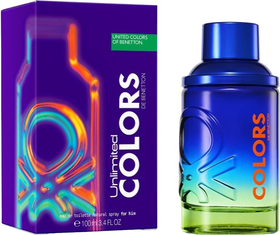 Perfume Benetton Unlimited Colors EDT 100ml