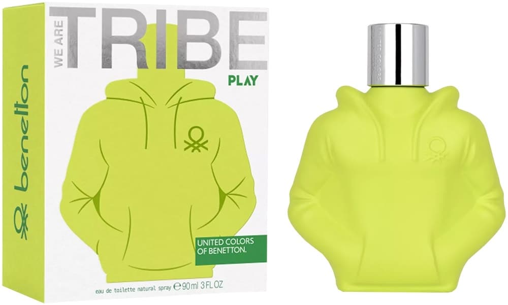 Perfume Benetton We Are Tribe Play EDT 90ml Masculino