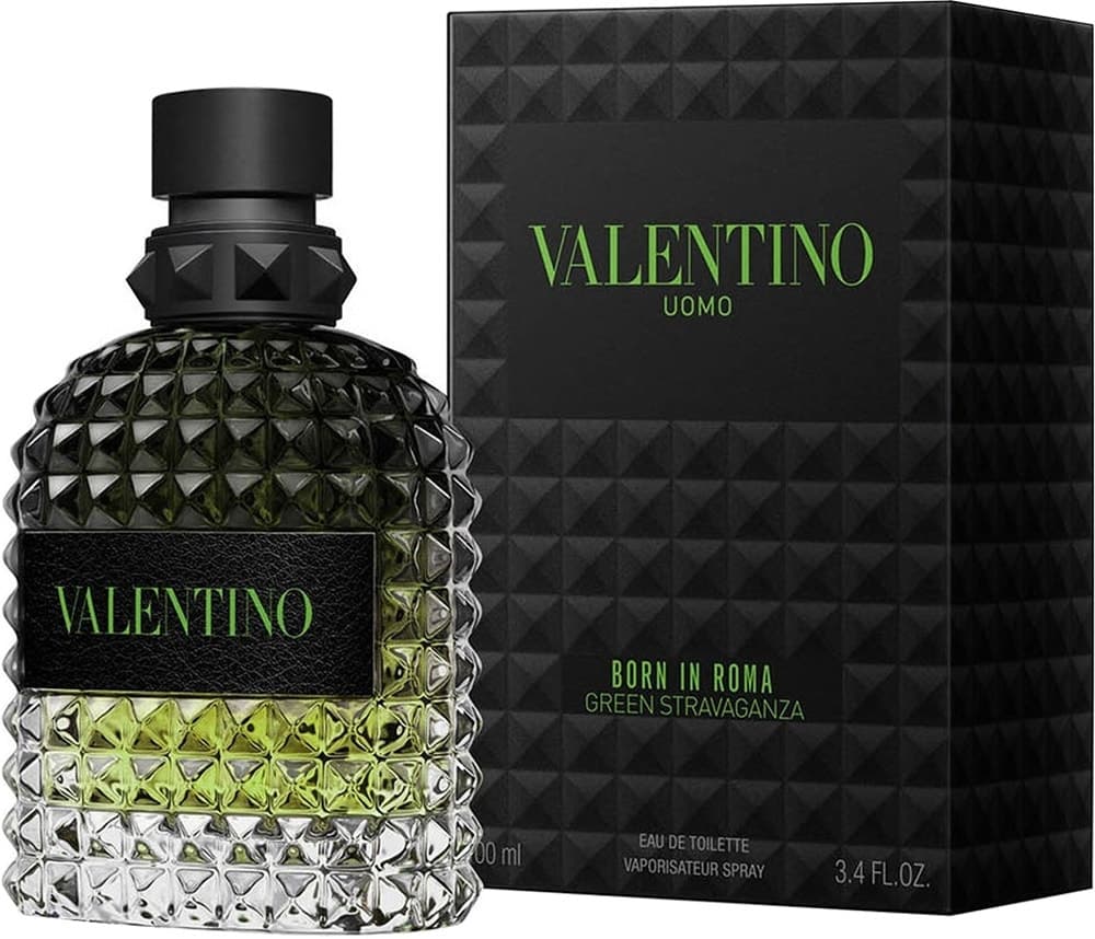 Perfume Valentino Uomo Born In Roma Green Stravaganza Eau de Toilette 100ml